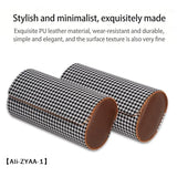 【A】Watch Roll Travel Case 1/2/3 Slot, Storage Organizer with Removable Pillows Solid Dividers, Secure