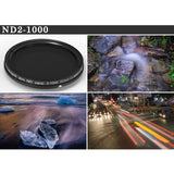 Variable ND Filter Neutral Density Filter For Camera all smartphones mobile lens kit