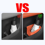 Universal Car Door Trash Can Mini Garbage Bin Silicone Waterproof Auto Door Pocket Storage Box Interior Organizer for Car Access