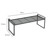 Steel Kitchen Dishes Bowl Storage Rack Kitchenware Utensils Drainer Shelf Cabinet Over Sink Cutlery Drying Holder Home Organizer