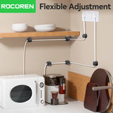 ROCOREN 30PCS Magnetic Cable Organizer Clips for Desk Home Office Adjustable Cable Cord Management Wire Keeper Cable Holder Clip