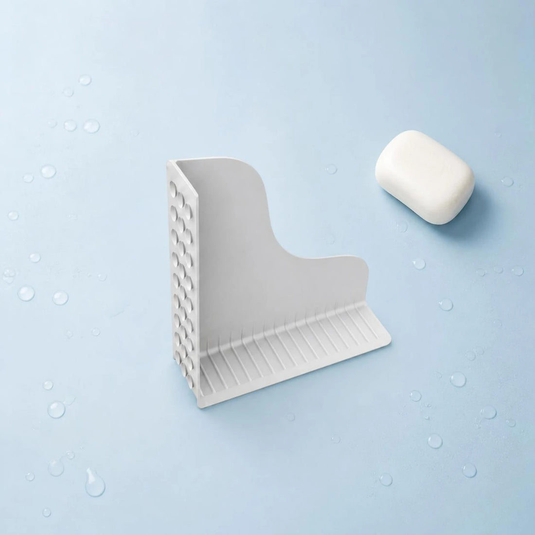 Bathroom Splash Guard Tray Waterproof Countertop Drain Tray Silicone Sink Sink Organizer Easy to Clean Silicone Sink Mat Quick