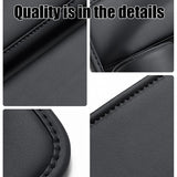 Universal Car Seat Gap Organizer Storage Box Multifunction Leather Crevice Side Storage Pocket Wallet Keys Card with Cup Holder