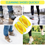 Wash Shoes Bag Padded Net Laundry Shoes Protector Fluffy fibers Polyester Washing Shoes Machine Laundry Bag Drying Bags 1PCS