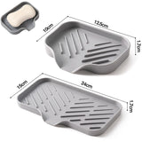 Sponge Holder Kitchen Sink Sponge Holder  Under Sink Organizer Sink Accessories Sponge Holder