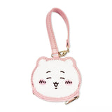 Cute Hachiware Usagi Plush Coin Purse Embroidery Face Zipper Pouch Small Hanging Bag Storage Organizer Gift for Boys Girls Fans