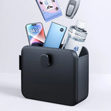 Car Door Storage Pockets Hanging Cup Holder Universal Auto Seat Back Organizer Cards Phone Key Sticky Pouch Interior Accessories