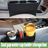 Seat Gap Water Cup HoldAuto Seat Gap Water Cup Drink Bottle Can Phone Key Organizer Storage Holder Stand Car Styling Accessories