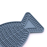 Silicone Dog Slow Feeder Mat Anti-Choking Pet Licking Mat with Suction Cups Non-slip Dog Slow Feeding Pad Pet Supplies