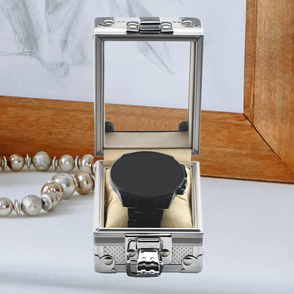 Watch Box Organizer Jewelry Bracelet Storage with Cloth Pillow Storage Case