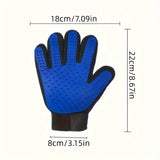 Silicone Pet Grooming Gloves Cats Hair Brush and Comb Gloves to Bathe Dogs Cleaning Hair Removal for Dog Animal Use Supplies