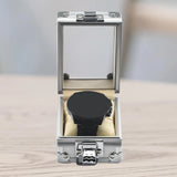 Square Decorated Gift Box with Lid Watch Organizer for Jewelry Storage and Room Decoration Use