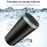 Car Trash Can Mini Waterproof Storage Cup Holder Garbage Bin Lid Accessories For Ebro S400 S700 S800 Jaecoo J7 J8 Omoda 5 C5