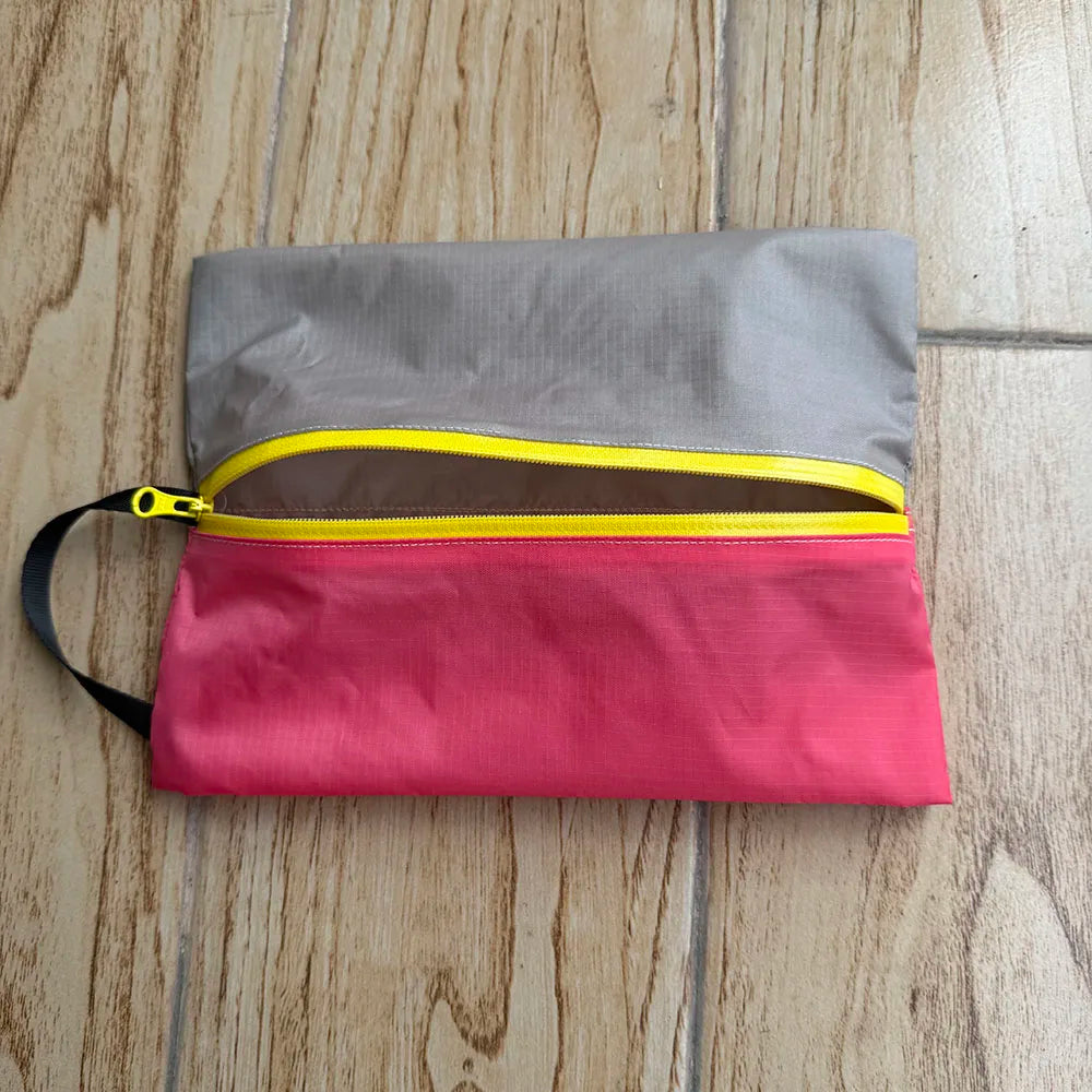 70D Nylon Waterproof Stuff Sack Ultralight Travel Organizer for Camping Hiking Backpacking Toiletry Storage Bag EDC Pouch