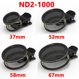 Variable ND Filter Neutral Density Filter For Camera all smartphones mobile lens kit