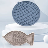 Silicone Dog Slow Feeder Mat Anti-Choking Pet Licking Mat with Suction Cups Non-slip Dog Slow Feeding Pad Pet Supplies