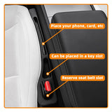 Yitong Universal Car Seat Gap Filler Plug Strip Side Seam Black Leak Proof Organizer Interior Decoration Automotive Parts