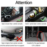 Seat Gap Water Cup HoldAuto Seat Gap Water Cup Drink Bottle Can Phone Key Organizer Storage Holder Stand Car Styling Accessories