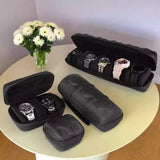 Watch Box 6/10 Slot Watches Organizer Portable Travel Watch Case Waterproof Storage Travel Watch Carrying Case Watches Holder