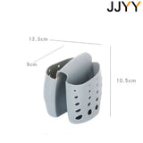 Stonego Kitchen Tools Kitchen Sink Saddle Style Double Silicone Sponge Holder Sink Rack Storage Organizer Soap Kitchen