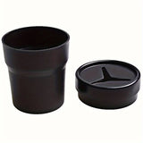 1pc Multi functional car with lid mini trash can desktop storage ashtray storage box car cup holder trash can