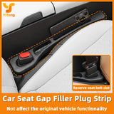 Yitong Universal Car Seat Gap Filler Plug Strip Side Seam Black Leak Proof Organizer Interior Decoration Automotive Parts