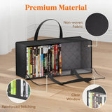 Multifunctional Pvc Storage Bag Large Capacity Dustproof Moistureproof Handheld Organizer For Cd Book Hat Clothes Travel Storage