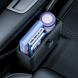 Car Door Storage Pockets Hanging Cup Holder Universal Auto Seat Back Organizer Cards Phone Key Sticky Pouch Interior Accessories