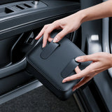 Car Door Storage Pockets Hanging Cup Holder Universal Auto Seat Back Organizer Cards Phone Key Sticky Pouch Interior Accessories