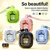 AIR31-In-ear wireless Bluetooth headphones with microphone and LED display screen(Buy Headset Get Protective Case + Lanyard)