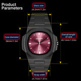 NORTH EDGE Watch for Man New VOLT Quartz Watch Fashion Light Resin Case Square Swimming 50M Waterproof Men Watches Gift Box