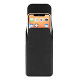 Coin Purse With Hook Mobile Phone Pouch Single-layer Waterproof Phone Belt Clip Bag Black Vertical Phone Belt Hanging Pouch Men