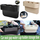 Seat Gap Water Cup HoldAuto Seat Gap Water Cup Drink Bottle Can Phone Key Organizer Storage Holder Stand Car Styling Accessories