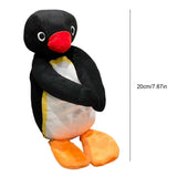 Cute Penguin Pencil Pouch Large Capacity Pen Bag Soft Fabric Duckbill Pouch for Students Stationery Supplies Storage Bag Gifts