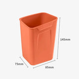 Universal Car Door Trash Can Mini Garbage Bin Silicone Waterproof Auto Door Pocket Storage Box Interior Organizer for Car Access