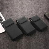 Waist Pack With Hook Mobile Phone Pouch Waterproof Universal Phone Belt Clip Bag Portable Black Phone Belt Hanging Pouch Men