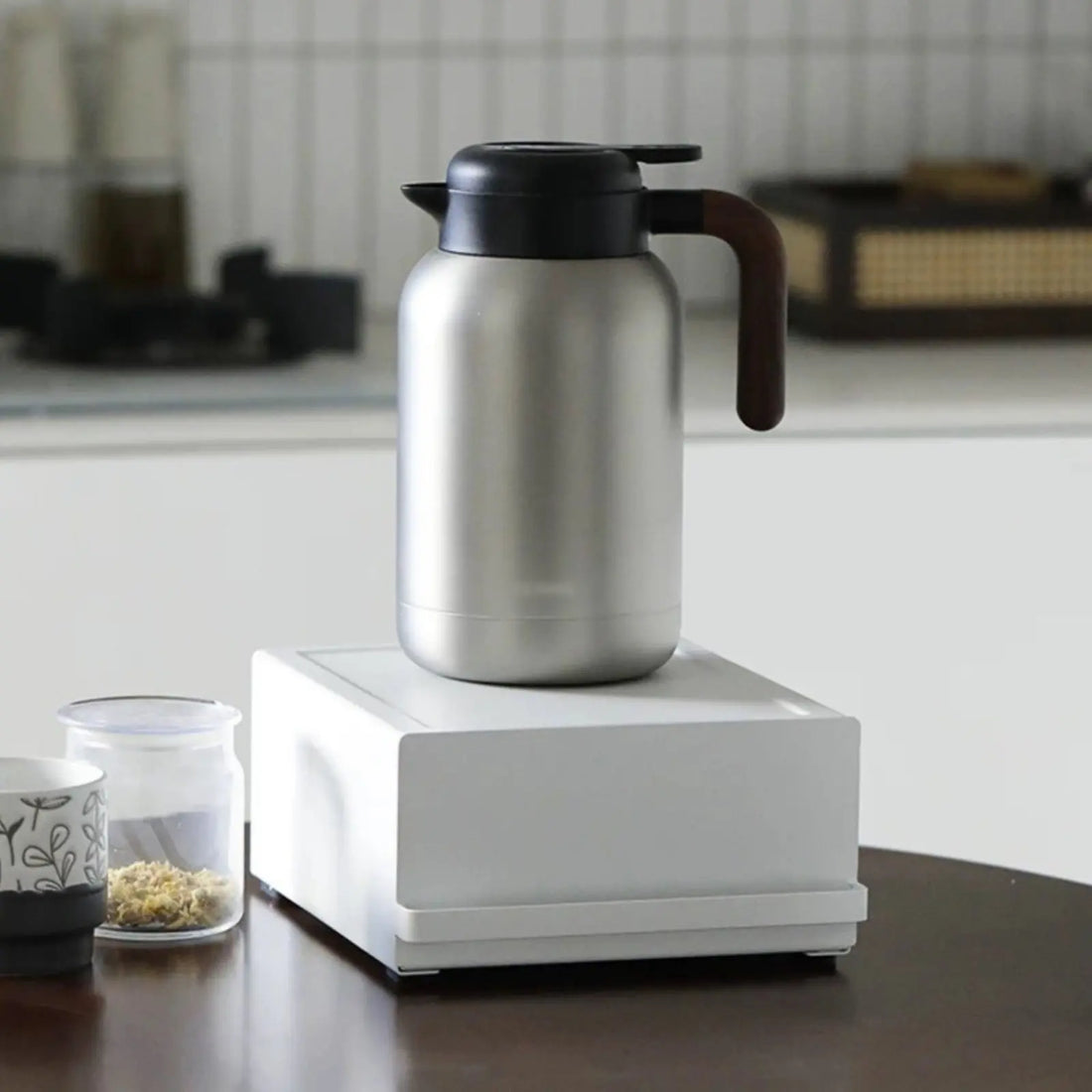 Desktop Storage Drawer Space Saving Countertop Drawer Cabinet Tea Pouch Organizer Box Minimalist Design for Office, Kitchen