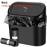 Mini car trash can with 2 garbage bags,leak proof car trash can,multifunctional storage box,suitable for cars,homes,and offices