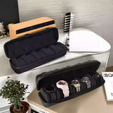 Watch Box 6/10 Slot Watches Organizer Portable Travel Watch Case Waterproof Storage Travel Watch Carrying Case Watches Holder