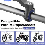 QUAD-LOCK 360° Rotatable Bike & Motorcycle Phone Holder Stand Secure Mount Brack