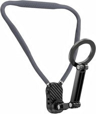 Flexible Neck Mount Phone Holder Hands-Free POV Vlogging Stand for Action Camera
