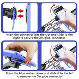 QUAD-LOCK 360° Rotatable Bike & Motorcycle Phone Holder Stand Secure Mount Brack
